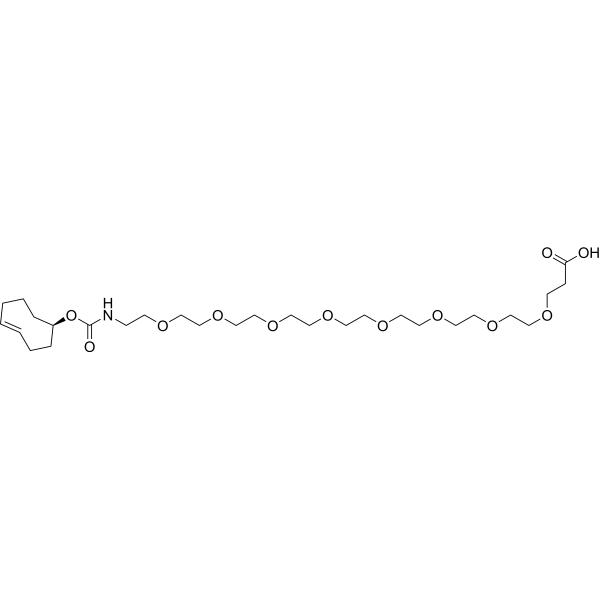 (R,E)-TCO-PEG8-acid